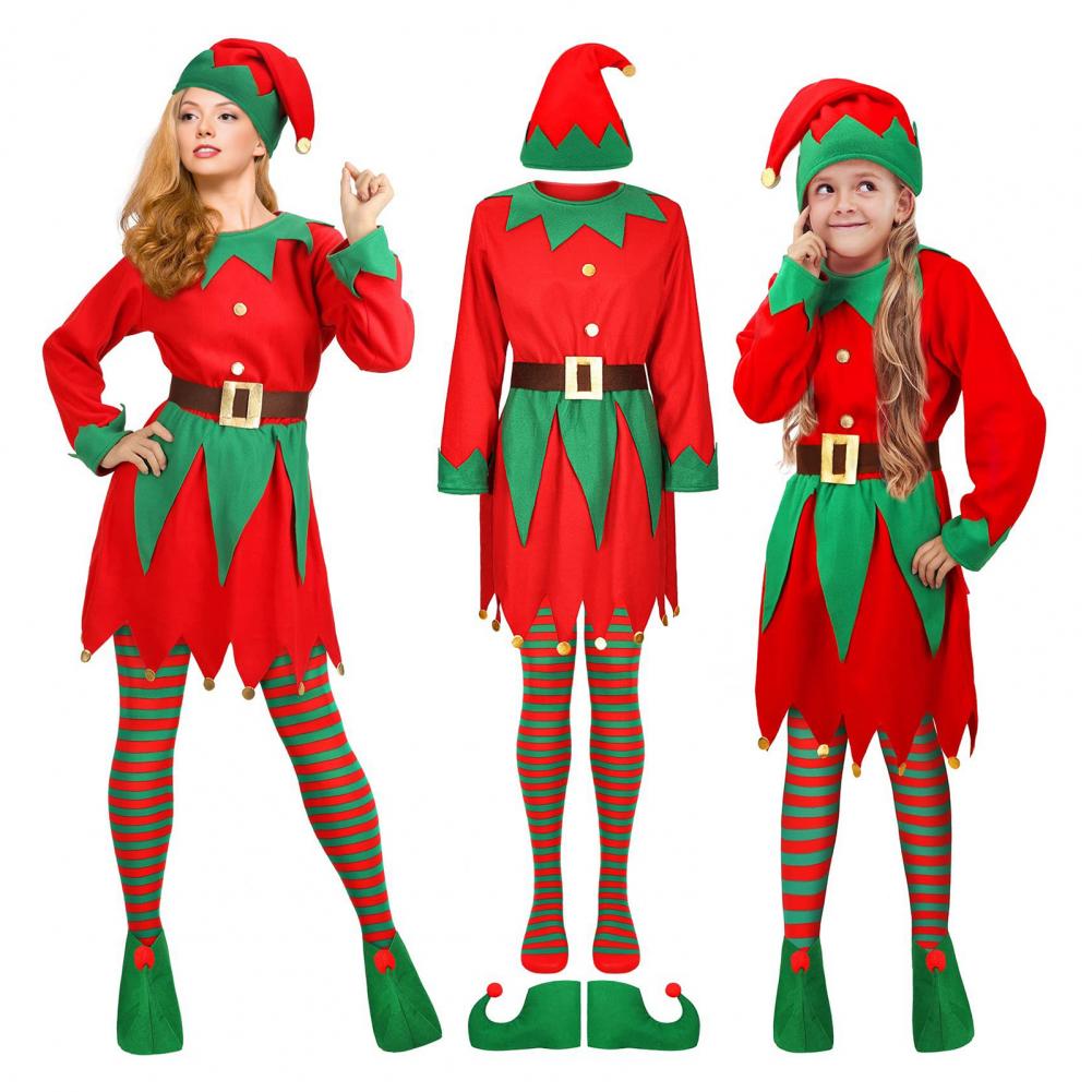 1 Set Christmas Elf Costume Ki – Elf Costume Christmas Bewertung und Preis