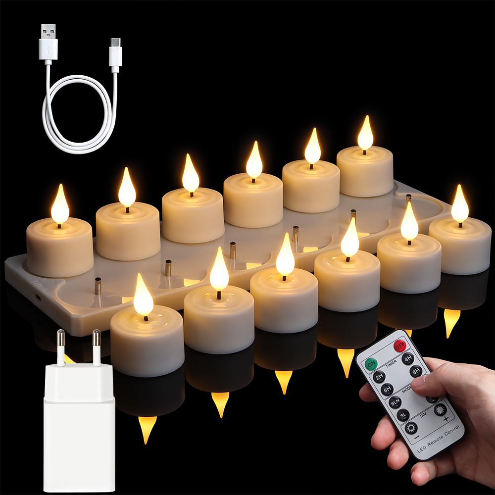 LED Candle Light Rechargeable  – Holiday Candle Set Bewertung und Preis