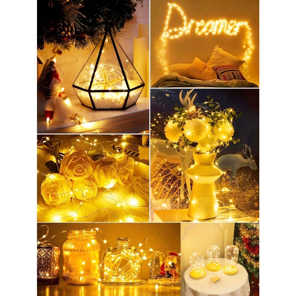 1pc Warm White LED Copper Wire – Led Fairy String Lights Bewertung und Preis