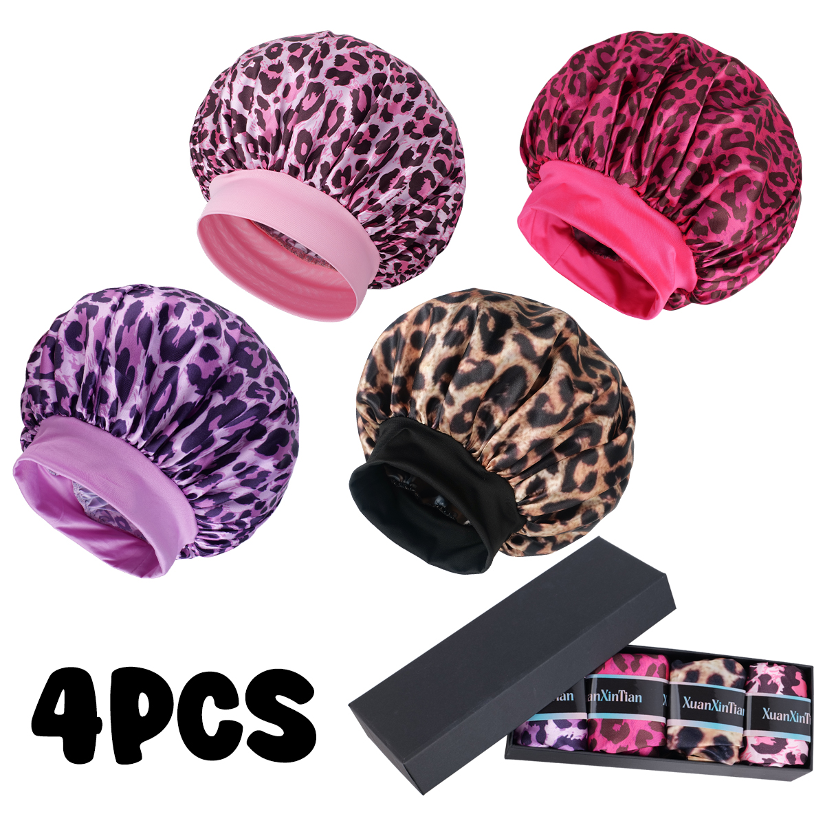 4PCS Mystery Hair Bonnet Gift  – Gift Box Wrap Set Bewertung und Preis