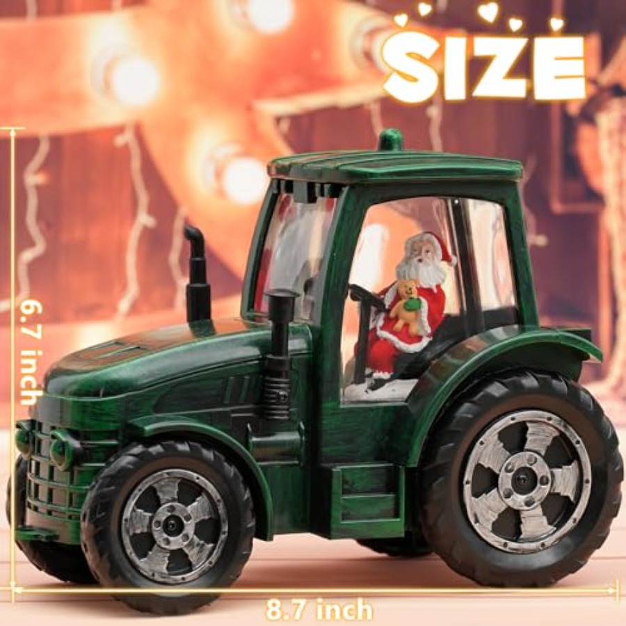 Christmas Snow Globe Tractor S – Snow Globe Musical Bewertung und Preis