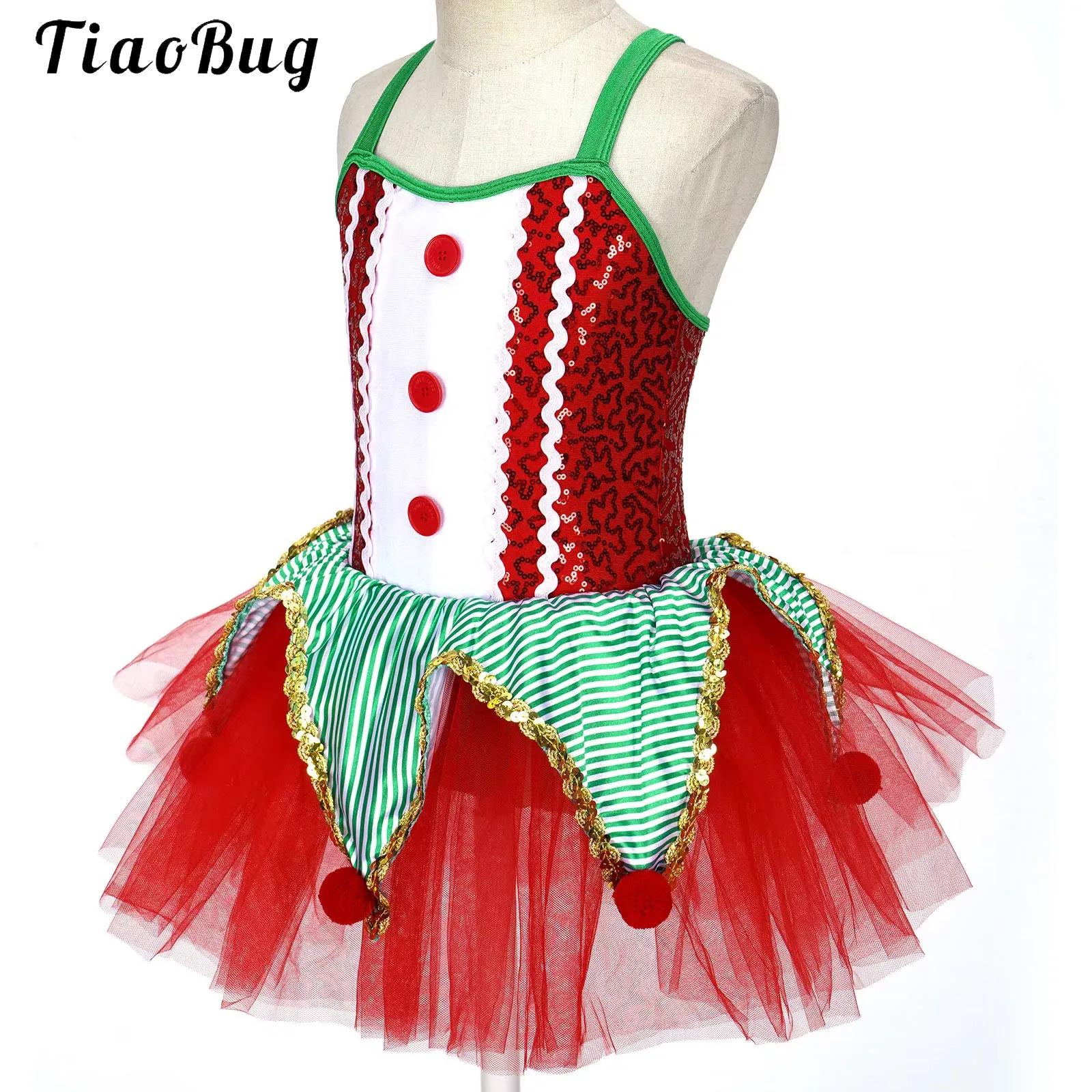 Kids Girls Sleeveless Sequins  – Elf Costume Christmas Bewertung und Preis