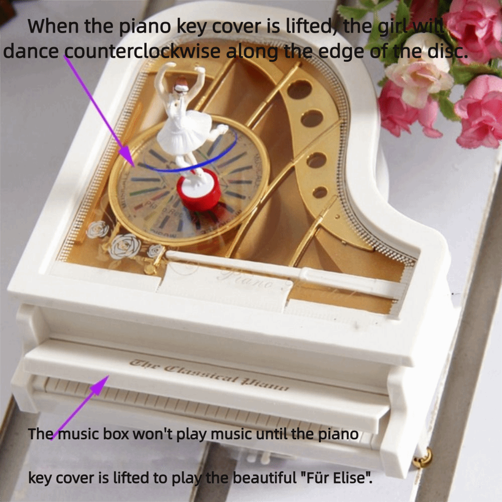 European-style Piano Model Mus – Snow Globe Musical Bewertung und Preis