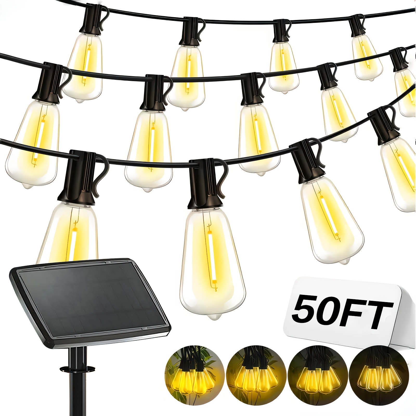 Solar Lights Outdoor, 100ft Pa – Christmas Lights Outdoor Bewertung und Preis