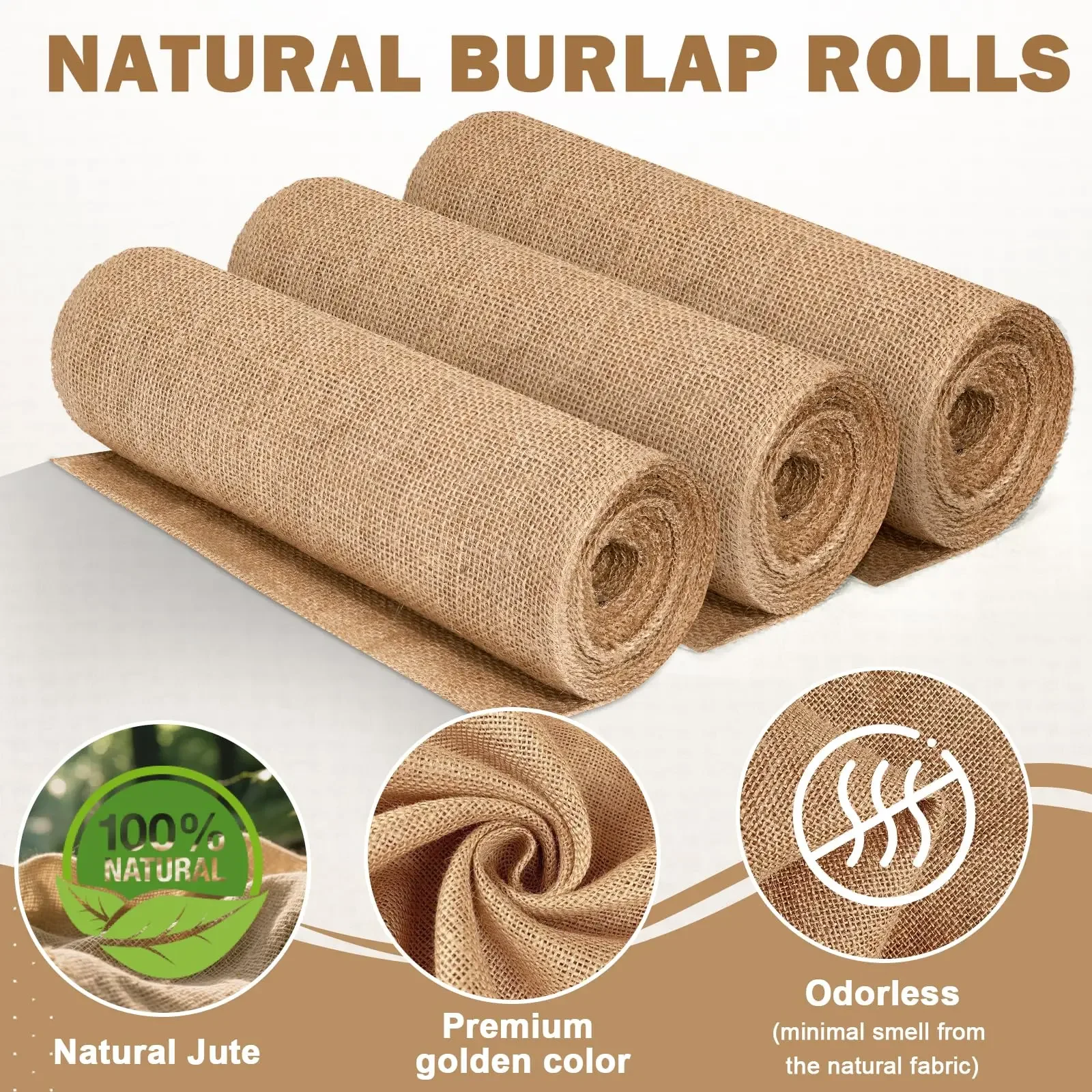 New Desig Beige Burlap Roll 30 – Christmas Table Runner Bewertung und Preis