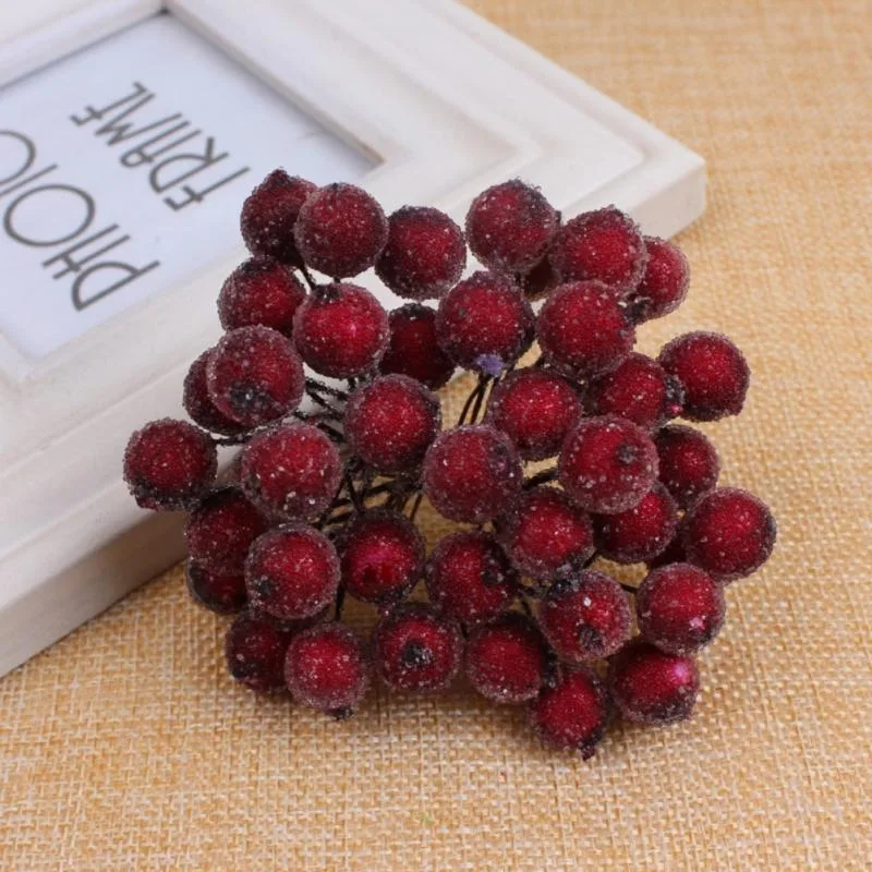 Artificial Frosted Holly Berri – Christmas Wreath Fake Bewertung und Preis