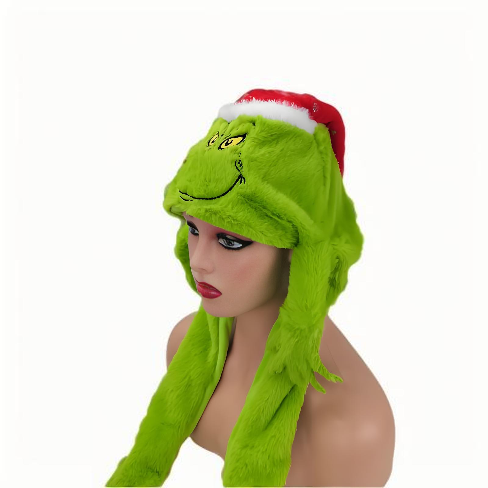 Plush Grincese Hat Cap Scarf C – Santa Hat Plush Bewertung und Preis