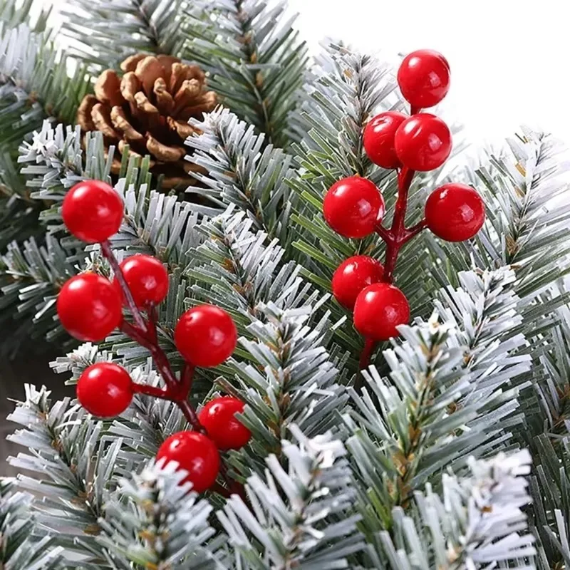 100/5PCS Artificial Red Berrie – Christmas Wreath Fake Bewertung und Preis