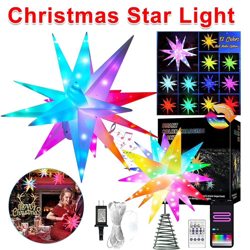 25/40/50/60CM Christmas Star L – Star Tree Topper Bewertung und Preis