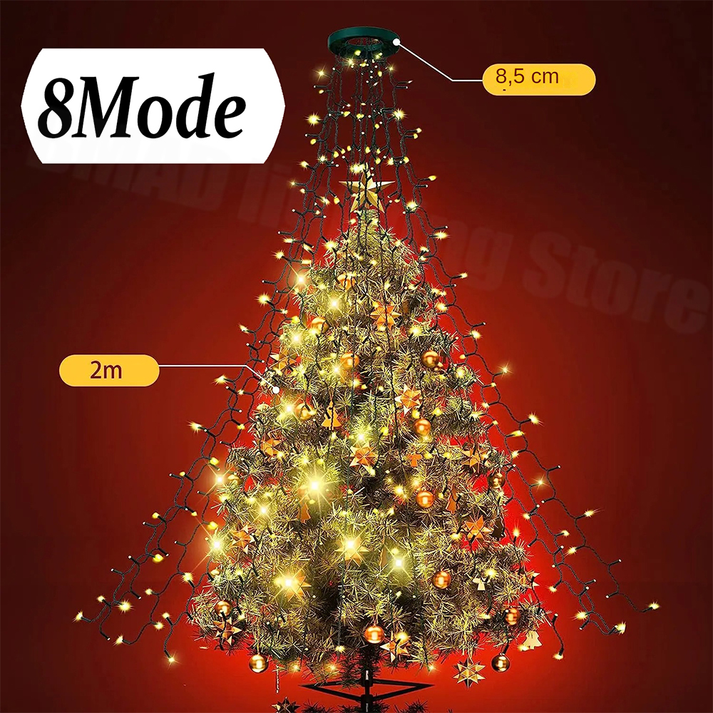 Christmas Tree Waterfall Light – Led Fairy String Lights Bewertung und Preis