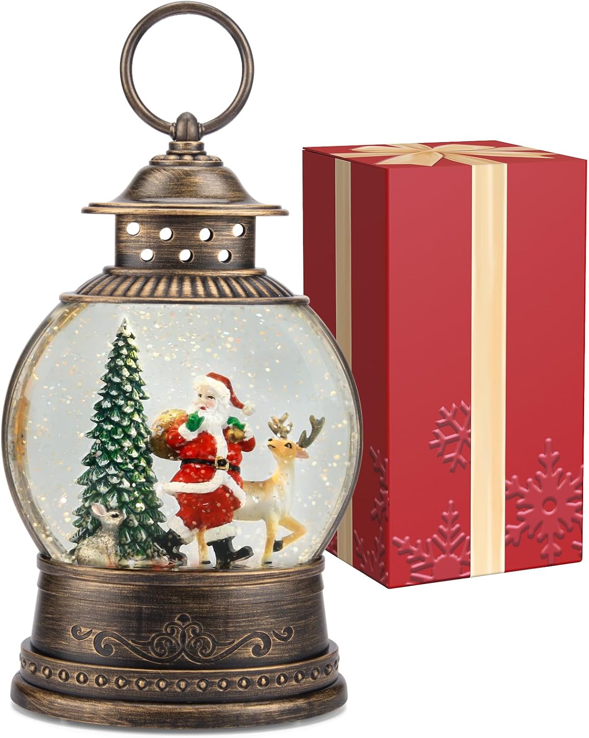 Christmas Snow Globe Lantern w – Snow Globe Musical Bewertung und Preis