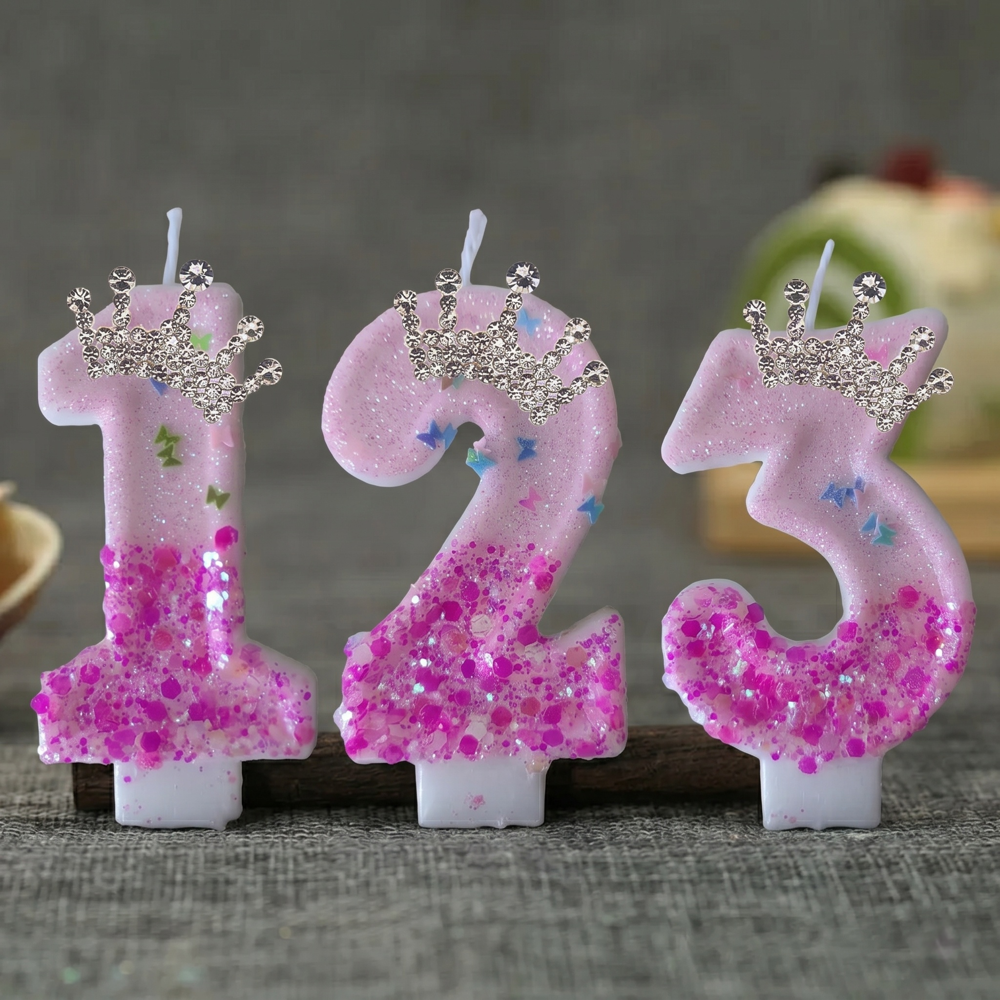 Pink Rose Red Sequins Dual Col – Holiday Candle Set Bewertung und Preis