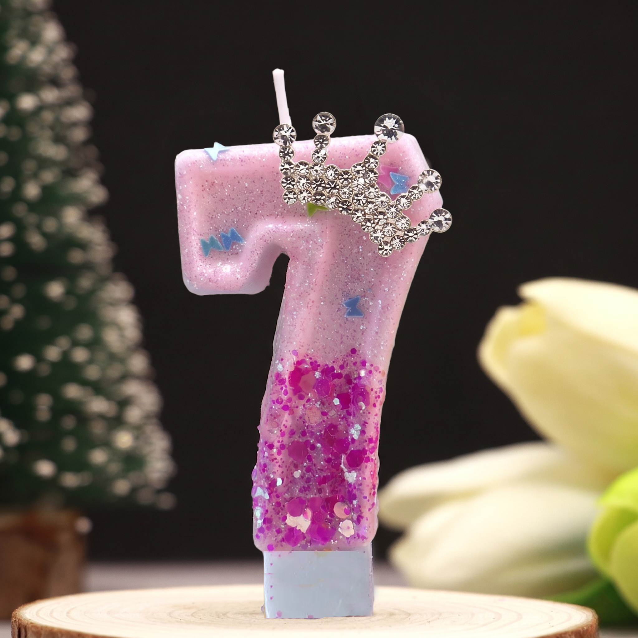 Pink Rose Red Sequins Dual Col – Holiday Candle Set Bewertung und Preis