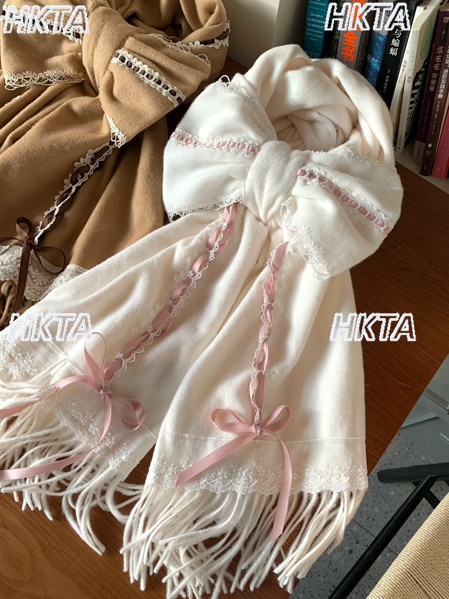 Cute Retro Ribbon Scarves Wome – Ribbon Bow Gift Bewertung und Preis