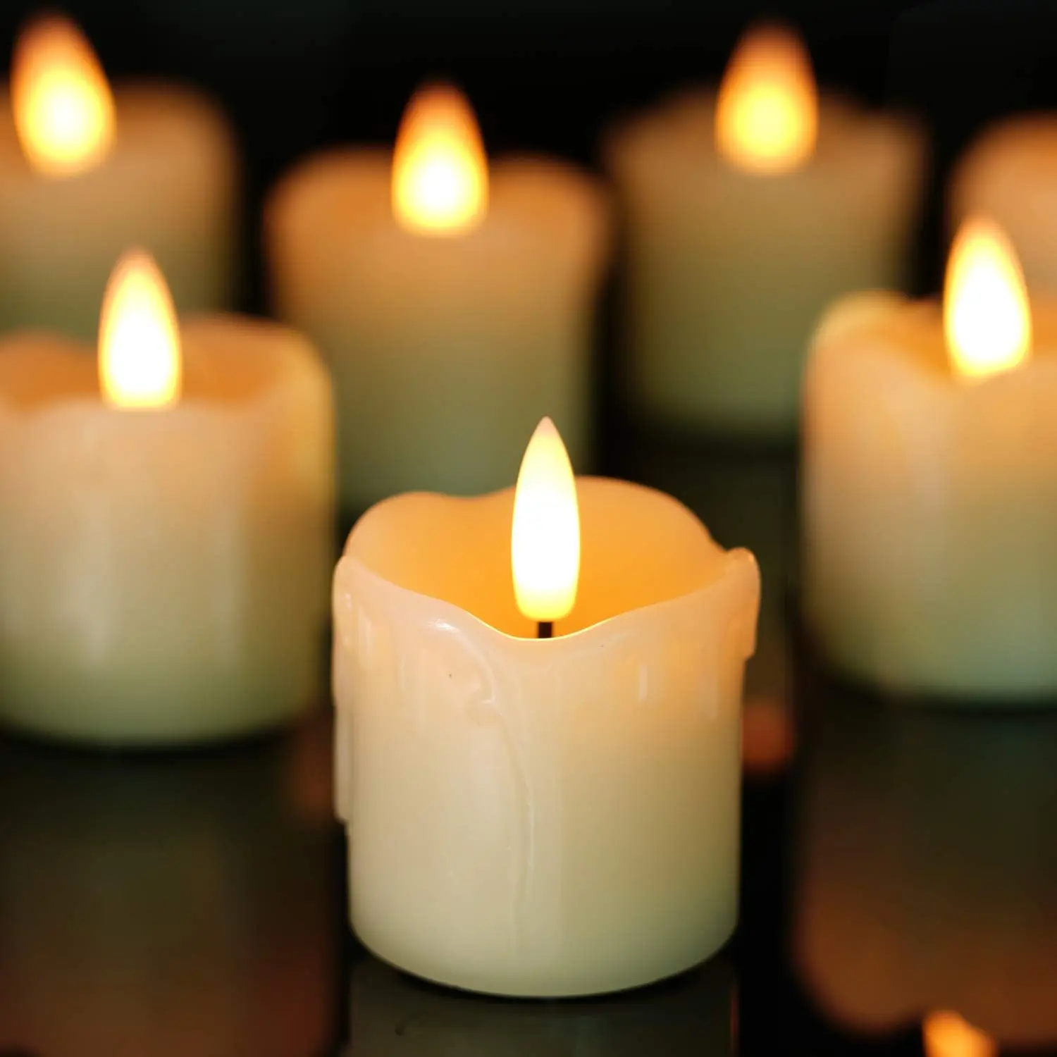 Flameless Votive Candles with  – Holiday Candle Set Bewertung und Preis