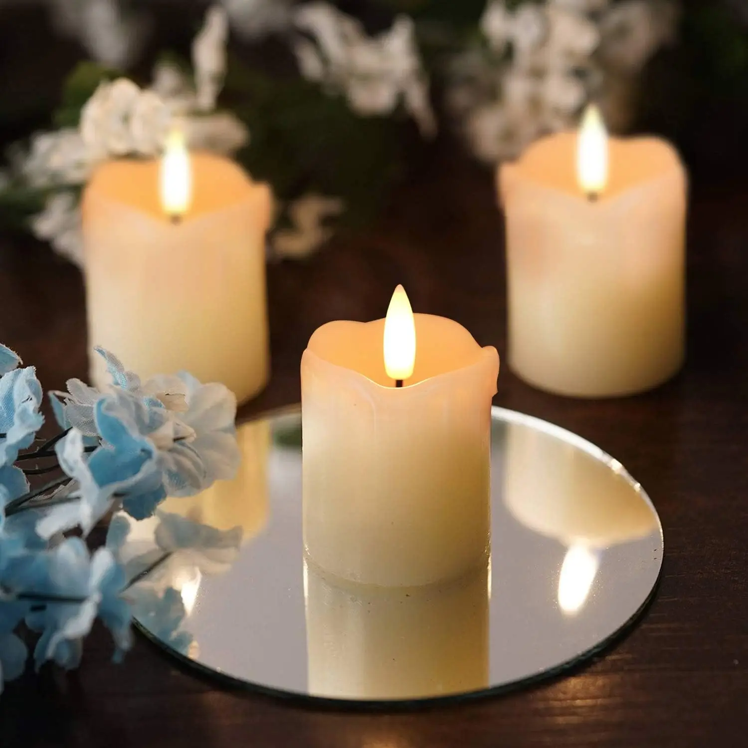 Flameless Votive Candles with  – Holiday Candle Set Bewertung und Preis