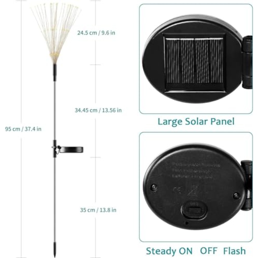 Solar Firework Lights, Lightin – Christmas Lights Outdoor Bewertung und Preis