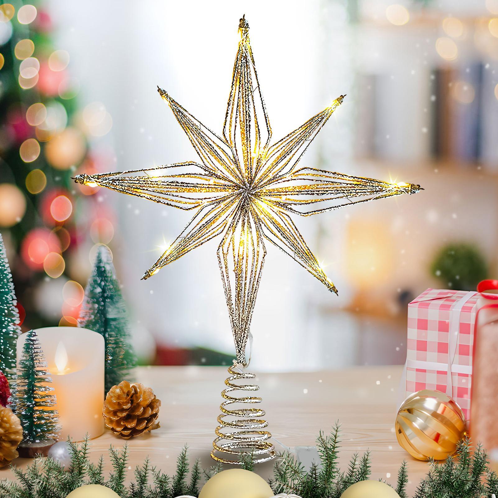Christmas Tree Topper 3D Star  – Star Tree Topper Bewertung und Preis