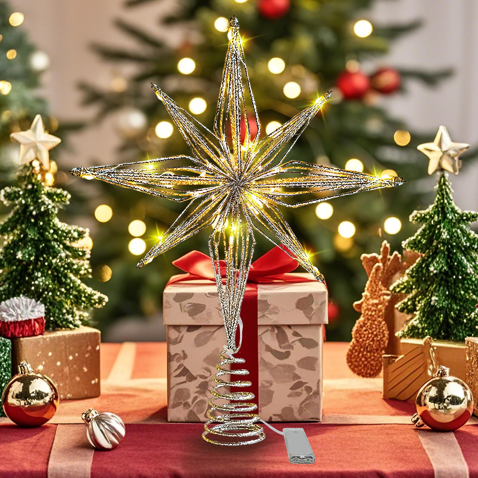 Christmas Tree Topper 3D Star  – Star Tree Topper Bewertung und Preis