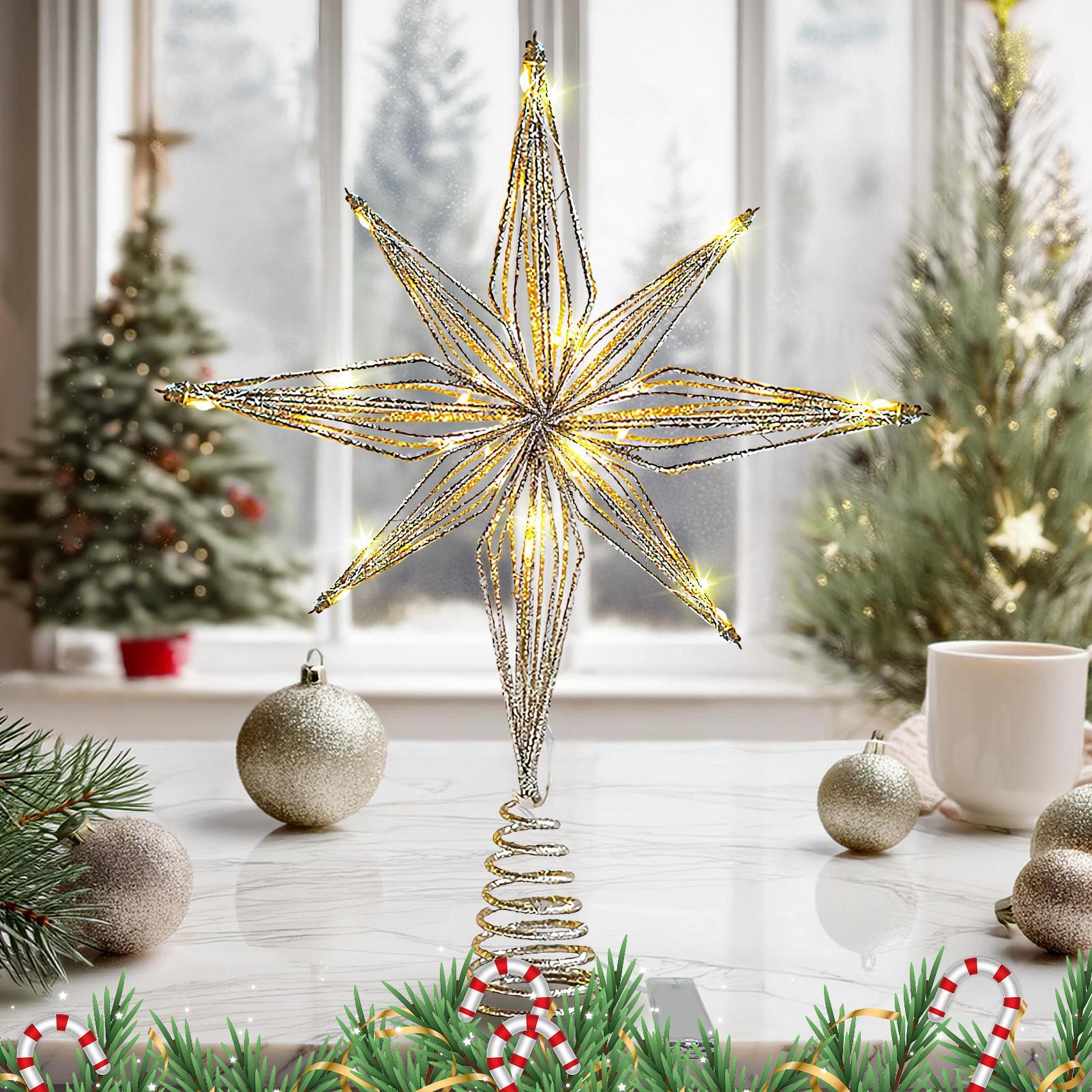 Christmas Tree Topper 3D Star  – Star Tree Topper Bewertung und Preis