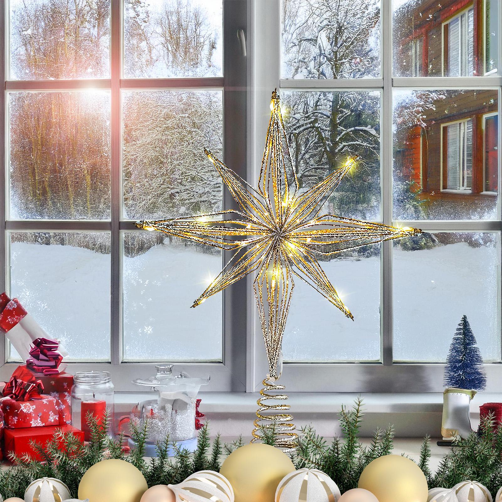 Christmas Tree Topper 3D Star  – Star Tree Topper Bewertung und Preis