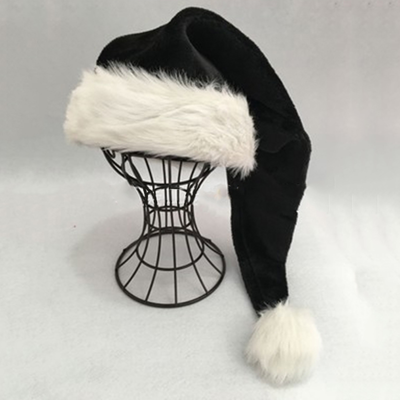Christmas Santa Hat Black Long – Santa Hat Plush Bewertung und Preis
