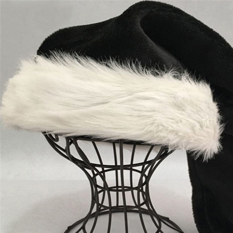 Christmas Santa Hat Black Long – Santa Hat Plush Bewertung und Preis
