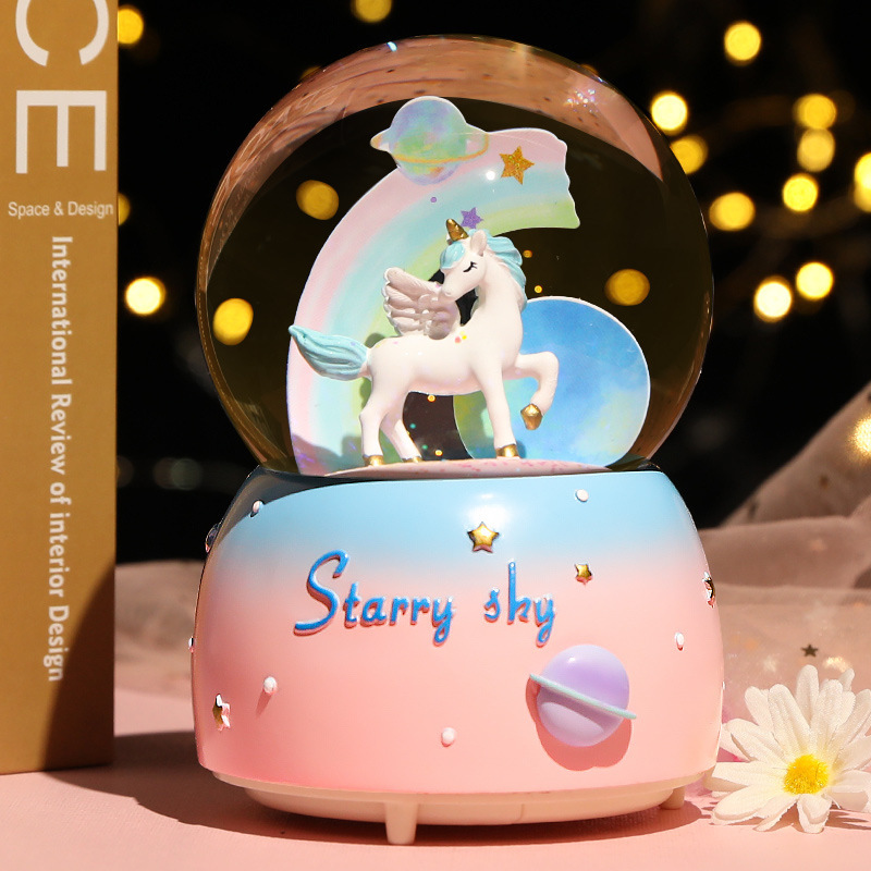New Crystal Ball Music Box Gir – Snow Globe Musical Bewertung und Preis