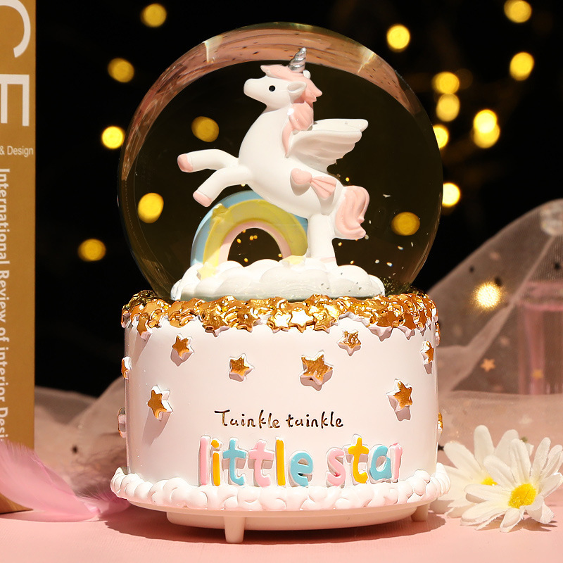 New Crystal Ball Music Box Gir – Snow Globe Musical Bewertung und Preis